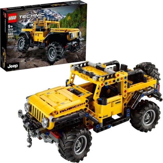 LEGO Technic Jeep Wrangler 4x4 Toy Car